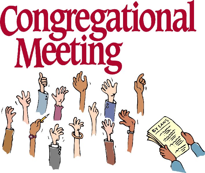 Congregational Information and Voting Meetings