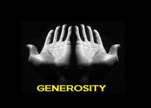 Generosity hands